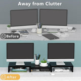 Vyction DeskSpan Adjustable Monitor Riser