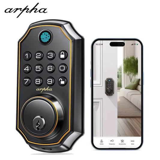 Arpha Model 5 - In - 1 Smart Fingerprint Deadbolt - Vyction