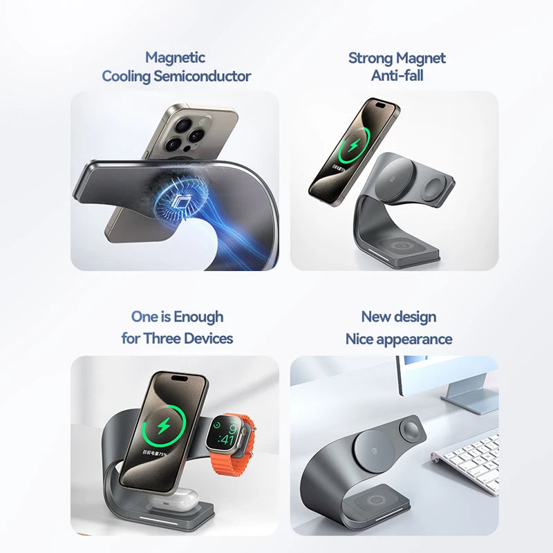 Vyction MagCharge 4 in 1 Charging Station