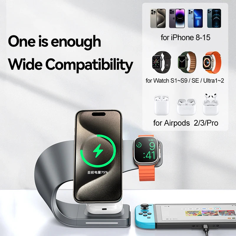 Vyction MagCharge 4 in 1 Charging Station