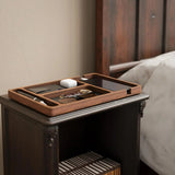 Vyction DeskDock Wooden Organizer Tray - Vyction