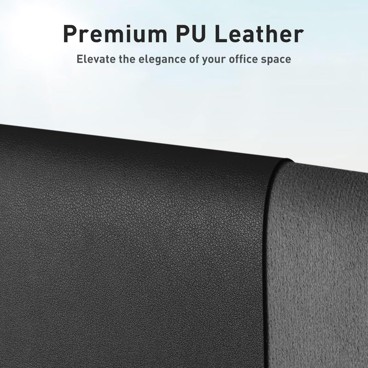 Vyction DeskGuard PU Leather Desk Mat - Vyction