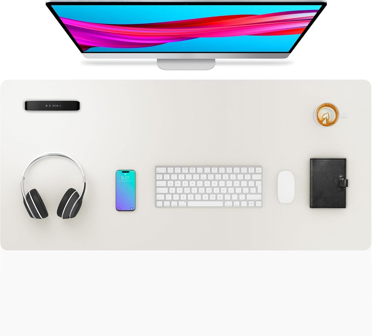 Vyction DeskGuard PU Leather Desk Mat - Vyction
