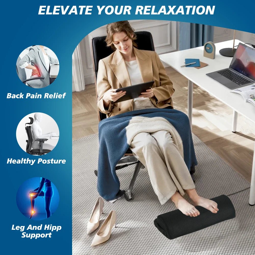 Vyction ErgoFoam Under-Desk Footrest - Vyction